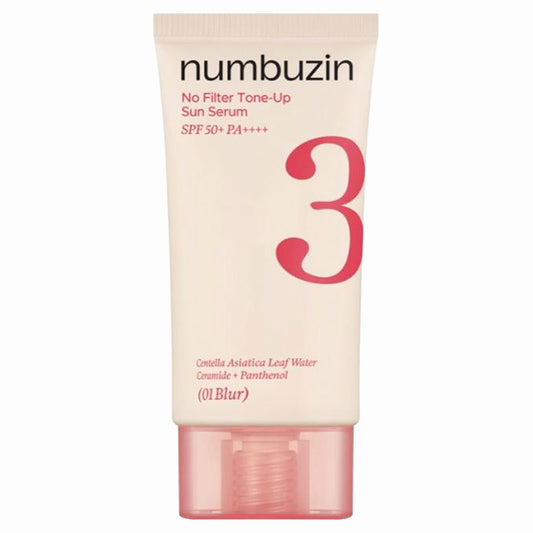 Numbuzin No.3 No-Foundation Porcelain Skin Tone-Up UV Cream EX SPF50+ PA++++, 50ml