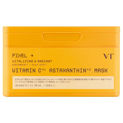 VT Vitamin C Astaxanthin Mask, 30 Sheets