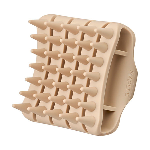 maPEPE Silicone Scalp Brush (Beige)
