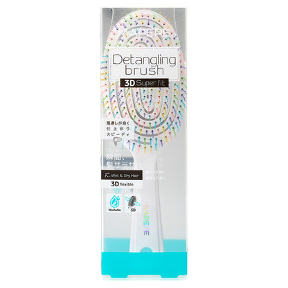 maPEPE Detangling Brush 3D Super Fit (Colorful Party)
