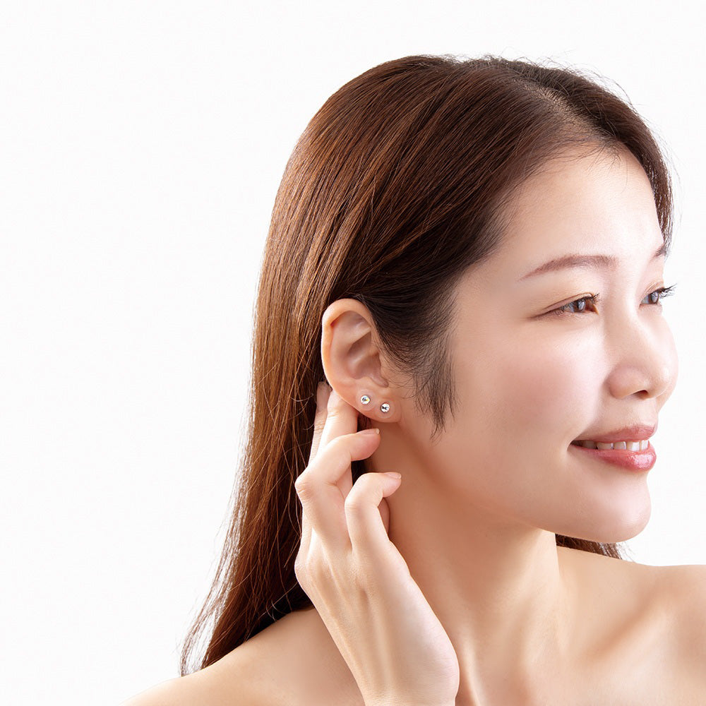 Alphax wellmimi Ear Acupressure Jewelry (Crystal)