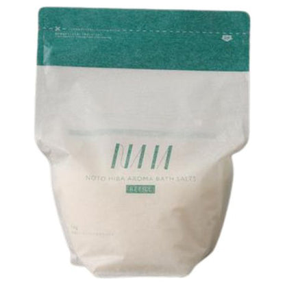 NAIA Noto Hiba Bath Salt Refill (Satoyama Satoumi), 1000g