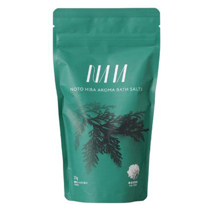 NAIA Noto Hiba Bath Salt, 210g (Satoyama Satoumi)