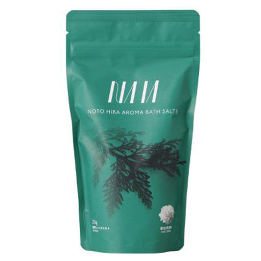 NAIA Noto Hiba Bath Salt, 210g (Satoyama Satoumi)