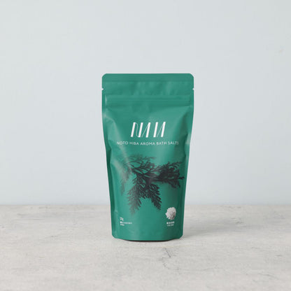 NAIA Noto Hiba Bath Salt, 210g (Satoyama Satoumi)
