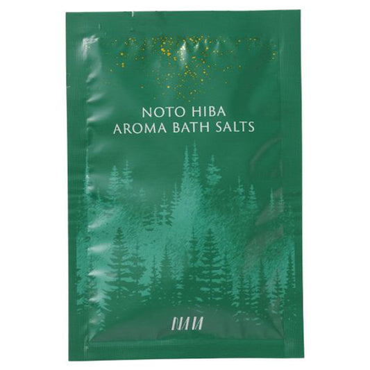 NAIA Noto Hiba Bath Salt (Satoyama Satoumi Fragrance), 30g