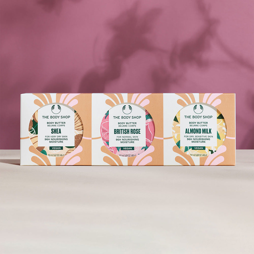 THE BODY SHOP Mini Body Butter Trio, 150ml