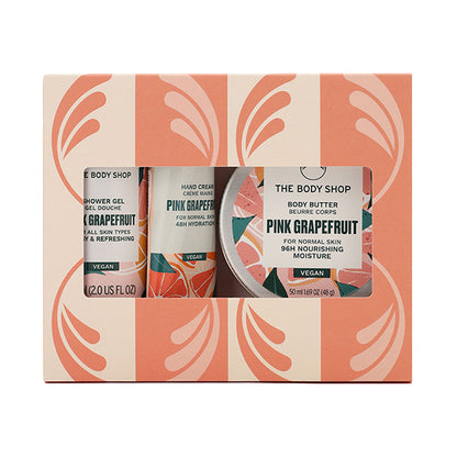 THE BODY SHOP Mini Body Care Box (Pink Grapefruit), 60ml + 50ml + 30ml
