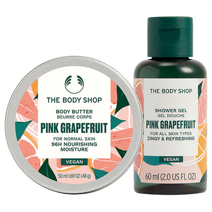THE BODY SHOP Mini Body Care Gift (Pink Grapefruit), 60ml + 50ml