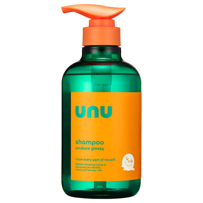 unu Unubore Glossy Shampoo (Pear & Brown Sugar), 450ml