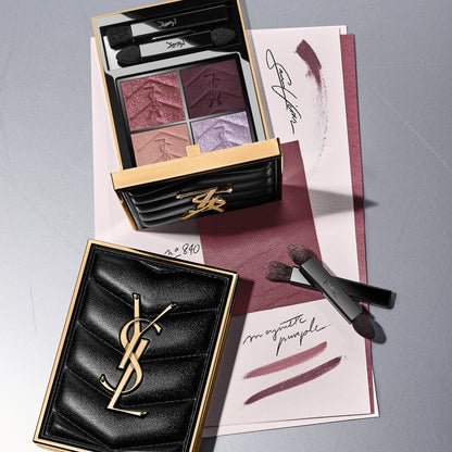 Yves Saint Laurent Couture Mini Clutch (840 Magnetic Purple)