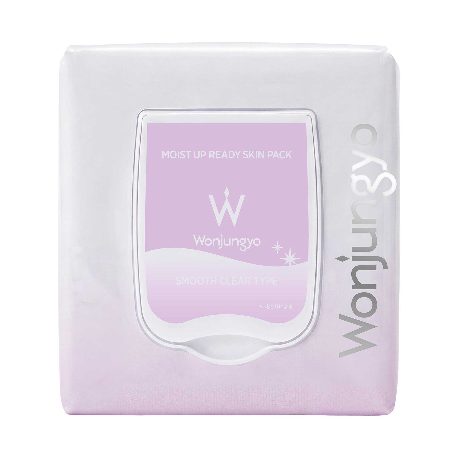 Wonjungyo Moist Up Ready Skin Pack Smooth Clear, 50 Sheets