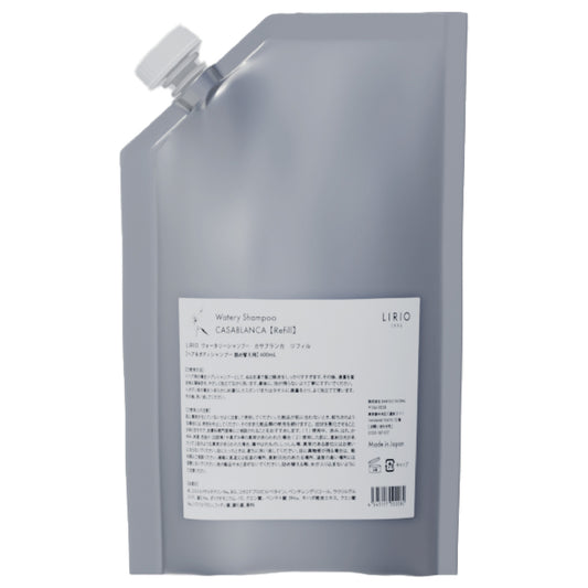 Lirio Watery Shampoo Casablanca Refill, 600ml