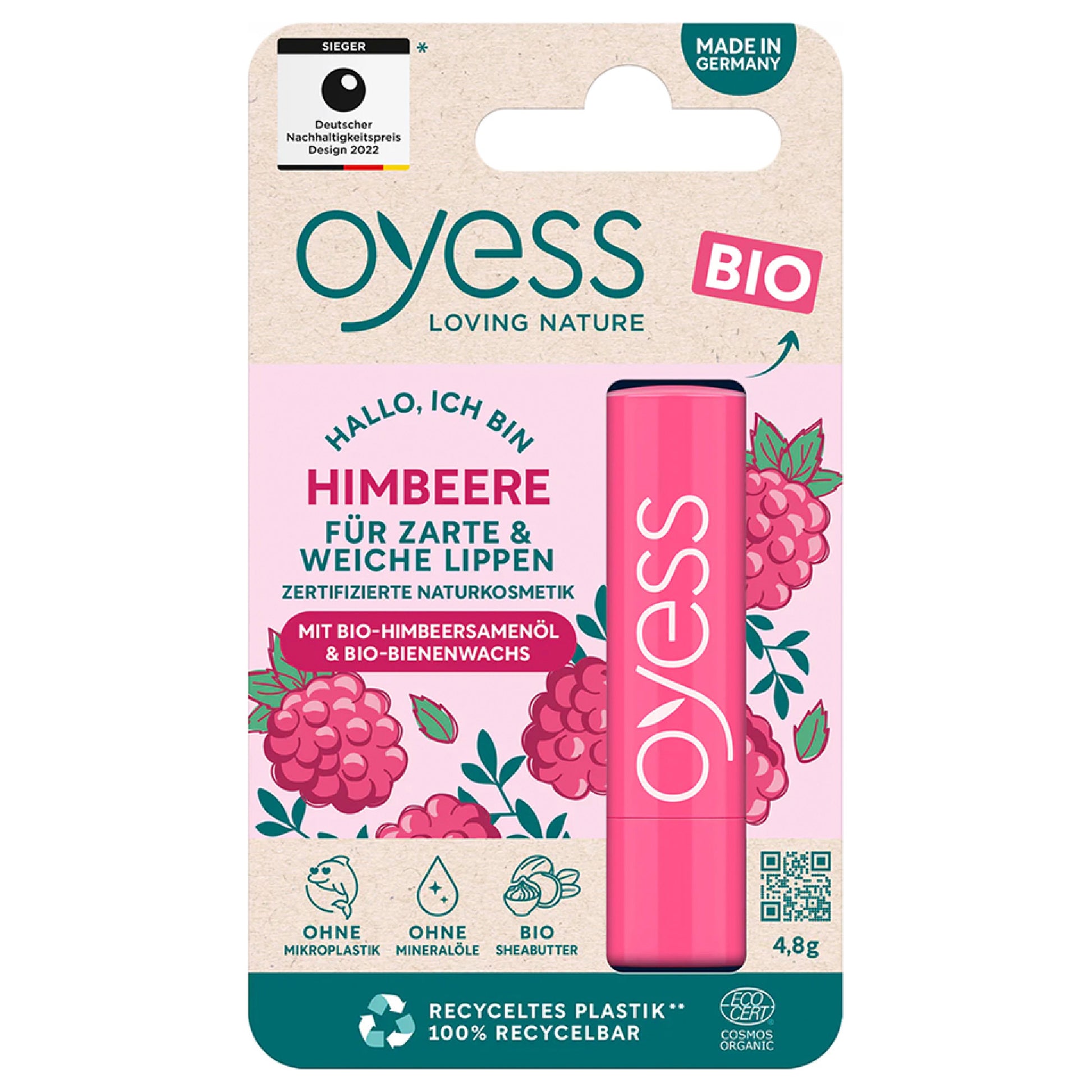 OYESS Lip Cream (Raspberry)