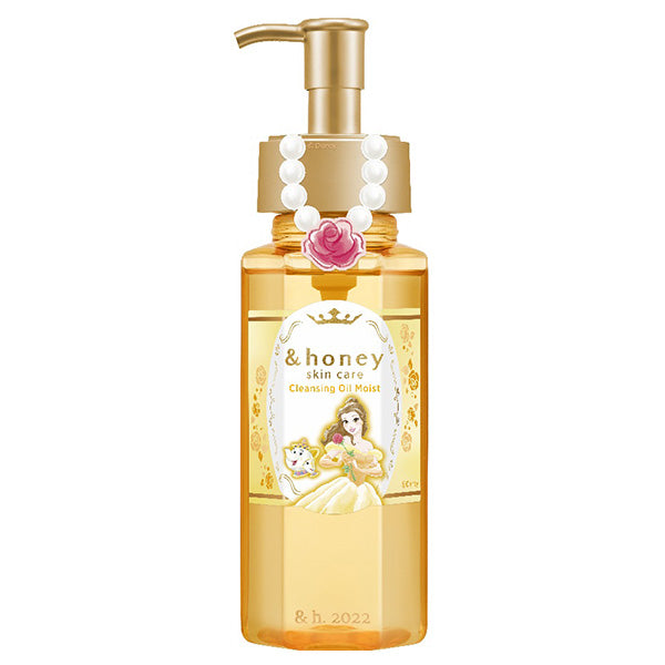 &honey Cleansing Oil Moist, 180ml (Limited Edition Belle, Rose Honey)