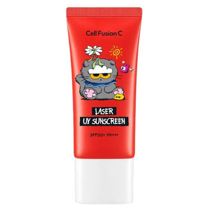 Cell Fusion C Sun Serum Laser UV Sunscreen Zo&Friends Set SPF50+ PA++++, 35ml, 40ml