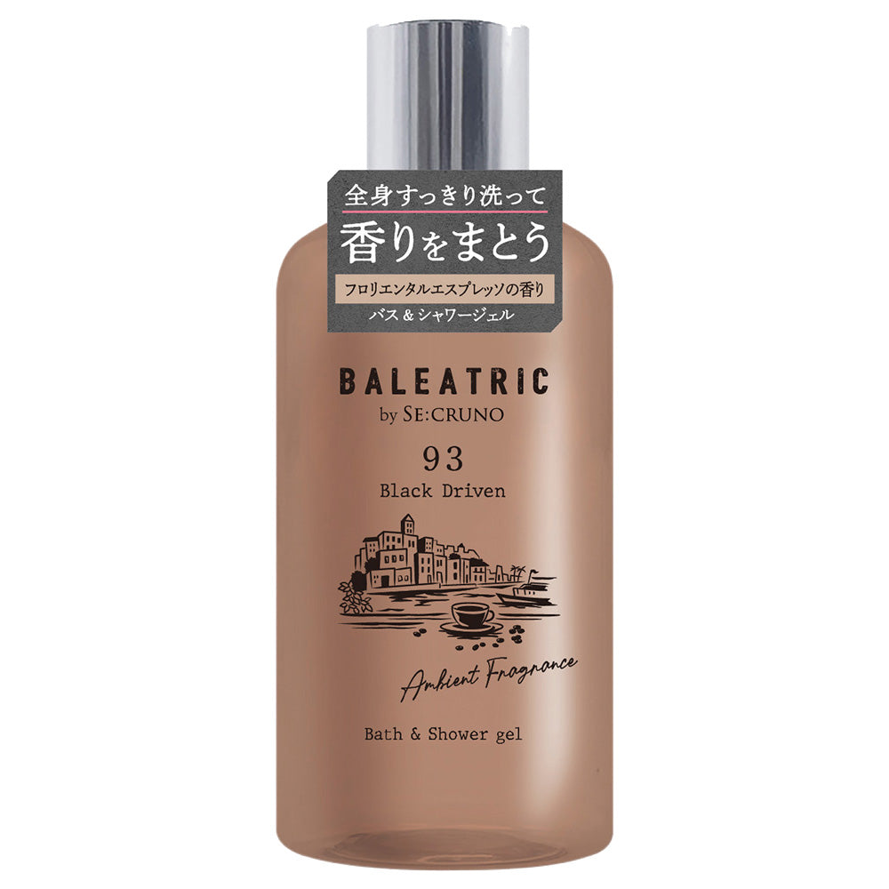 BALEATRIC by SE:CRUNO Shower Gel Black Driven 93, 250ml (Floriental Espresso)