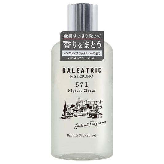 BALEATRIC by SE:CRUNO Shower Gel My Great Cirrus 571, 250ml (Mandarin Black Tea)