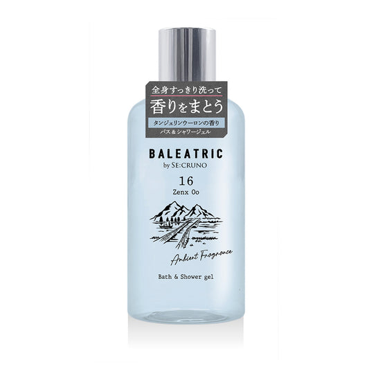 BALEATRIC by SE:CRUNO Bath & Shower Gel Zenkusuu 16, 250ml (Tangerine Oolong)