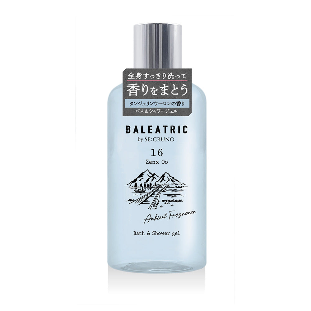 BALEATRIC by SE:CRUNO Bath & Shower Gel Zenkusuu 16, 250ml (Tangerine Oolong)