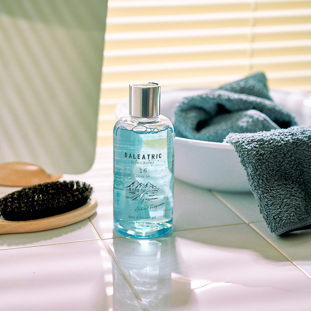 BALEATRIC by SE:CRUNO Bath & Shower Gel Zenkusuu 16, 250ml (Tangerine Oolong)