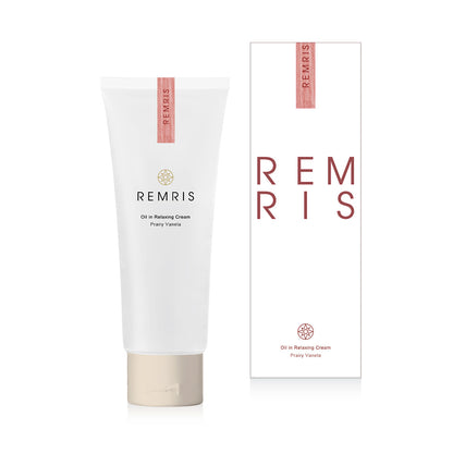 REMRIS Oil-In Relaxing Cream Prairie Vanilla (Floral Cotton), 150g