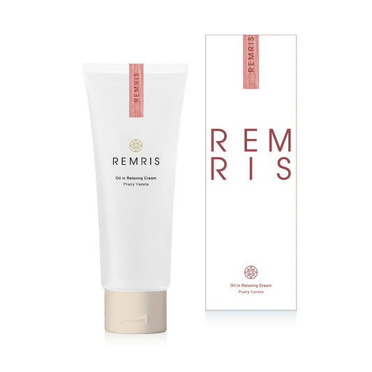 REMRIS Oil-In Relaxing Cream Prairie Vanilla (Floral Cotton), 150g