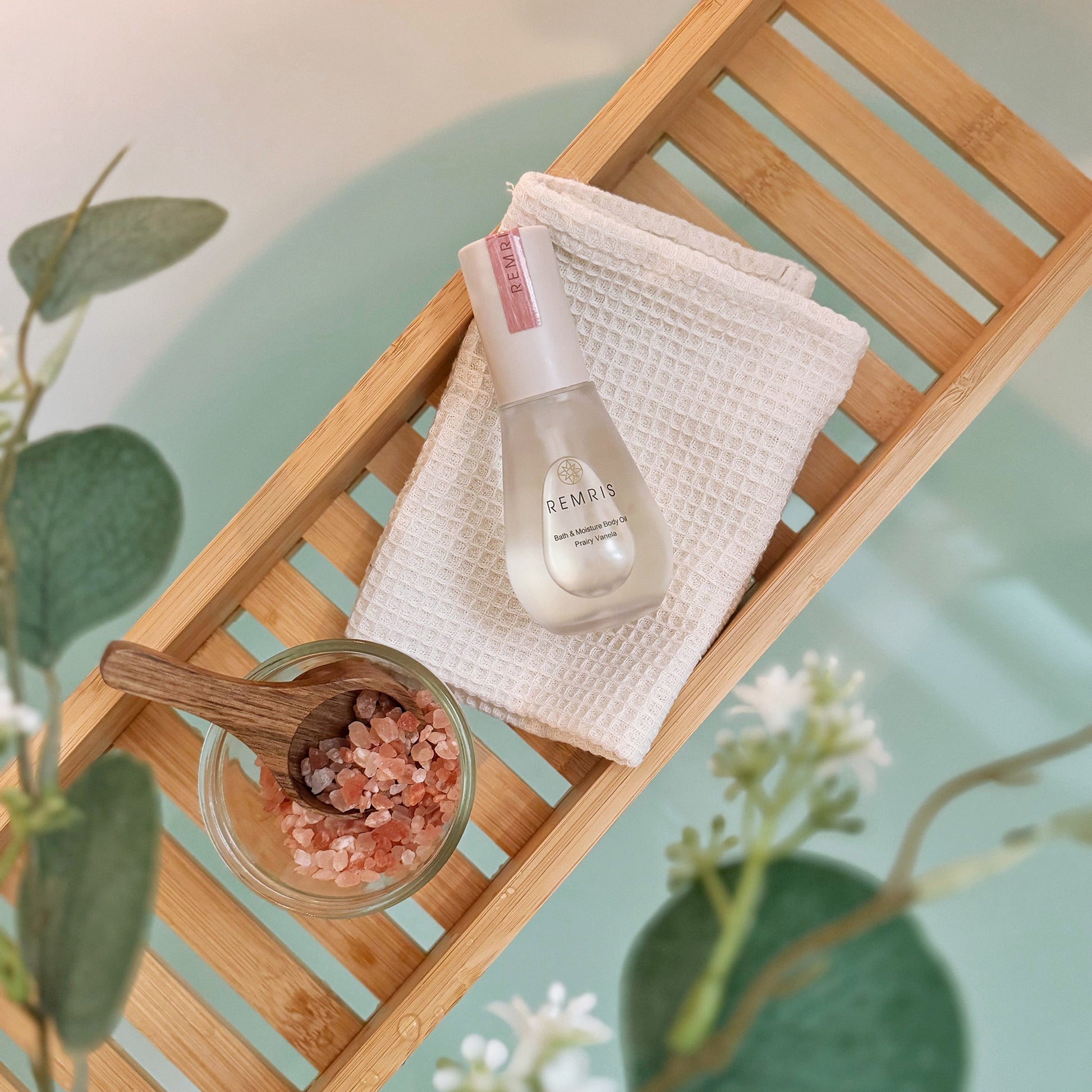 REMRIS Bath & Moisture Body Oil Prairie Vanella (Floral Cotton), 50ml