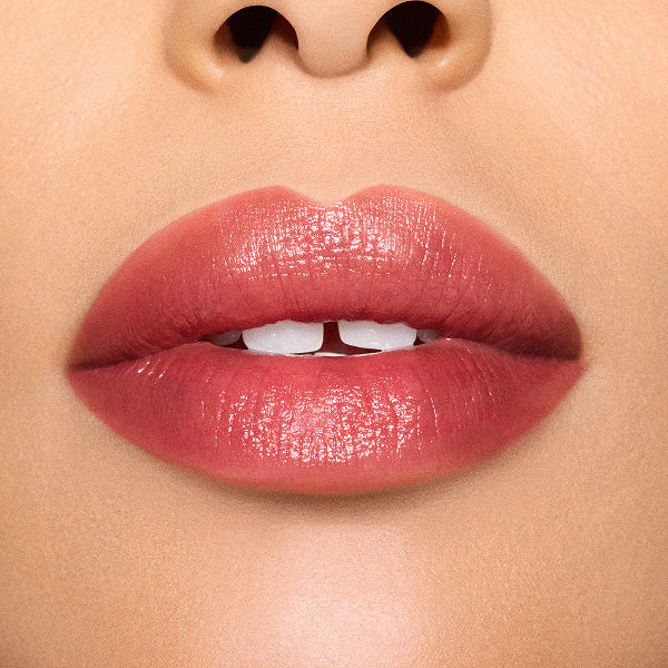 M. A. C Lustreglass Sheer-Shine Lipstick (Kissing Strangers)