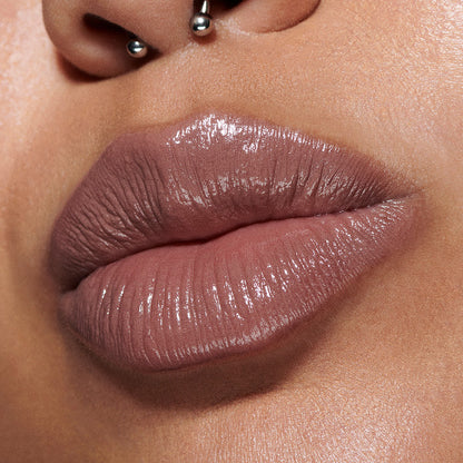 M. A. C Lustreglass Sheer-Shine Lipstick (Alone Time)