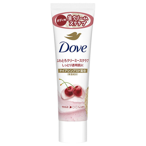Dove Fluffy Creamy Scrub (Cherry & Apricot Milk), 50g
