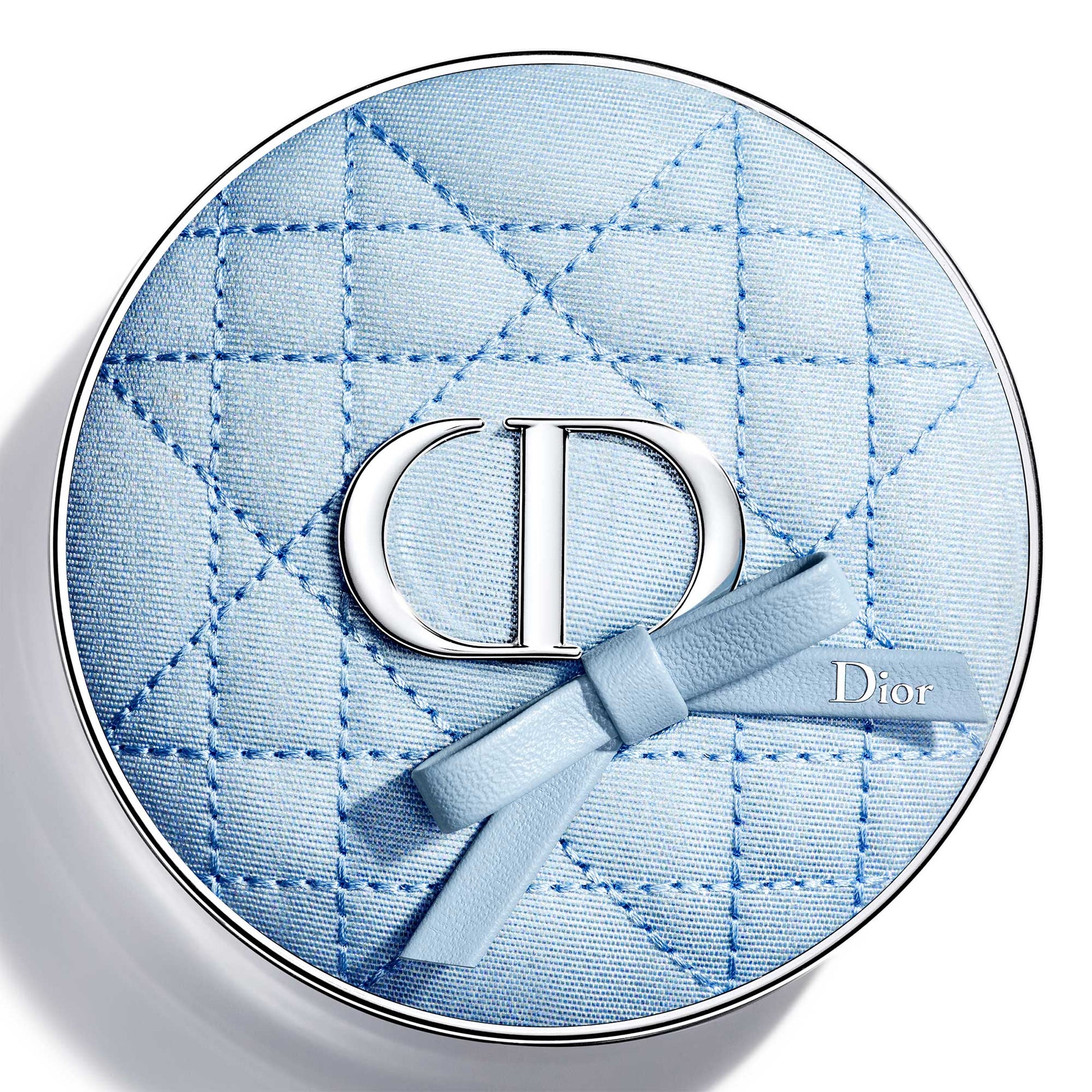 Dior Forever Cushion Case (Blue Bow)