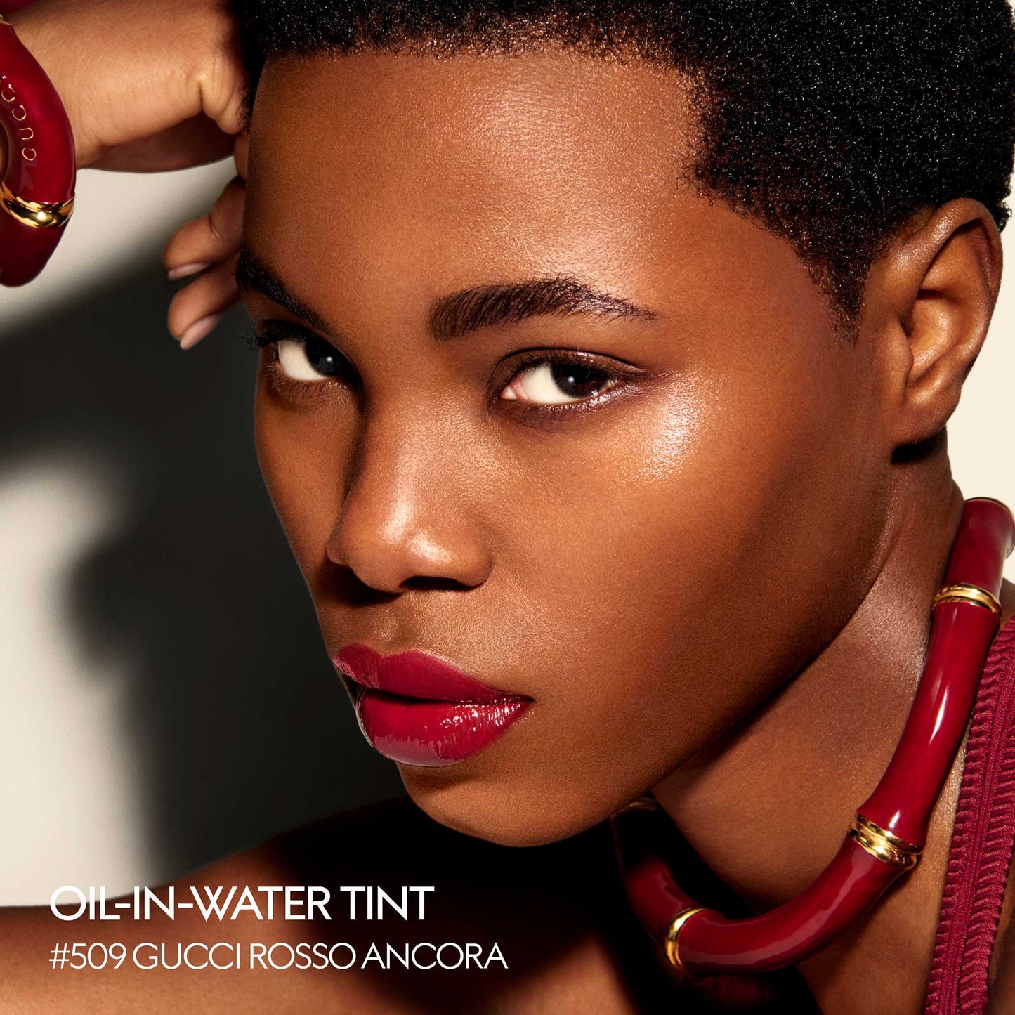 Gucci Beauty Oil in Water Tint (509 Gucci Rosso Ancora)