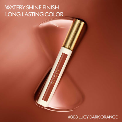 Gucci Beauty Oil in Water Tint (308 Lucy Dark Orange)