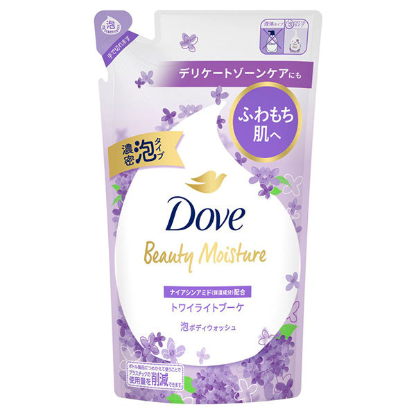 Dove Beauty Moisture Foaming Body Wash Refill (Twilight Bouquet), 430g