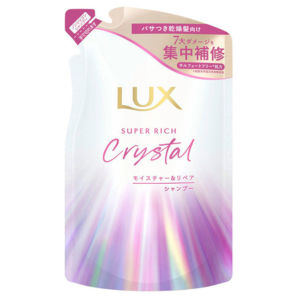 LUX Super Rich Crystal Moisture & Repair Shampoo Refill, 300g