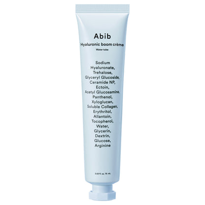 Abib Hyaluronic Boom Cream Water Tube, 75g
