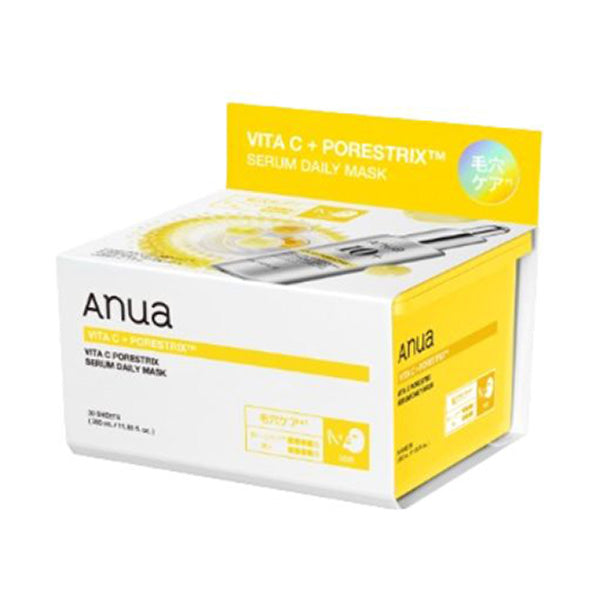 Anua Vitamin Pore Strix Serum Daily Mask, 30 Sheets