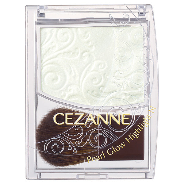 CEZANNE Pearl Glow Highlight N (03 Aurora Mint), 2.5g