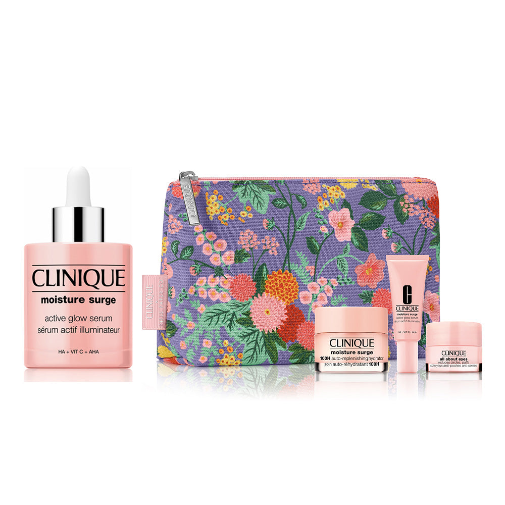CLINIQUE Custom Moisture Surge Set Moisture Surge Glow Refine Serum, 50ml, 15ml, 5ml, 5ml