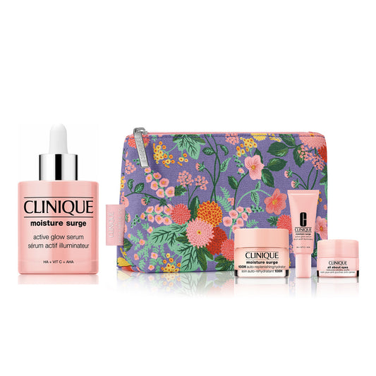 CLINIQUE Custom Moisture Surge Set Moisture Surge Glow Refine Serum, 50ml, 15ml, 5ml, 5ml