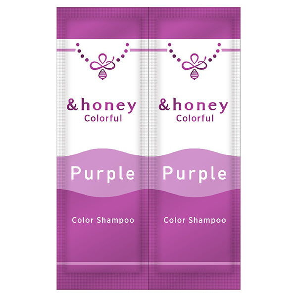 &honey Colorful Color Shampoo Trial (Lavender Purple), 20ml