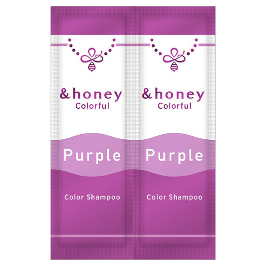 &honey Colorful Color Shampoo Trial (Lavender Purple), 20ml