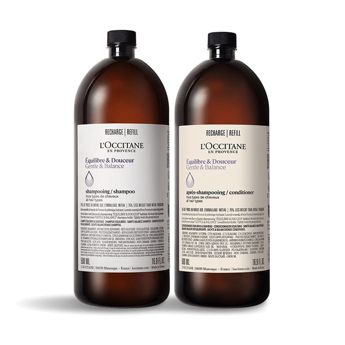 L’OCCITANE Balancing Eco Combo Refill, 500ml