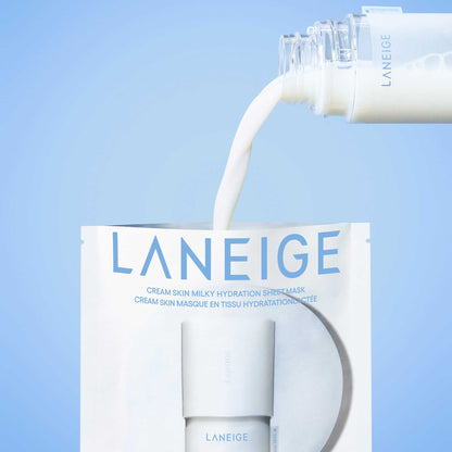 Laneige Cream Skin Milky Hydration Sheet Mask, 5-Sheet Set