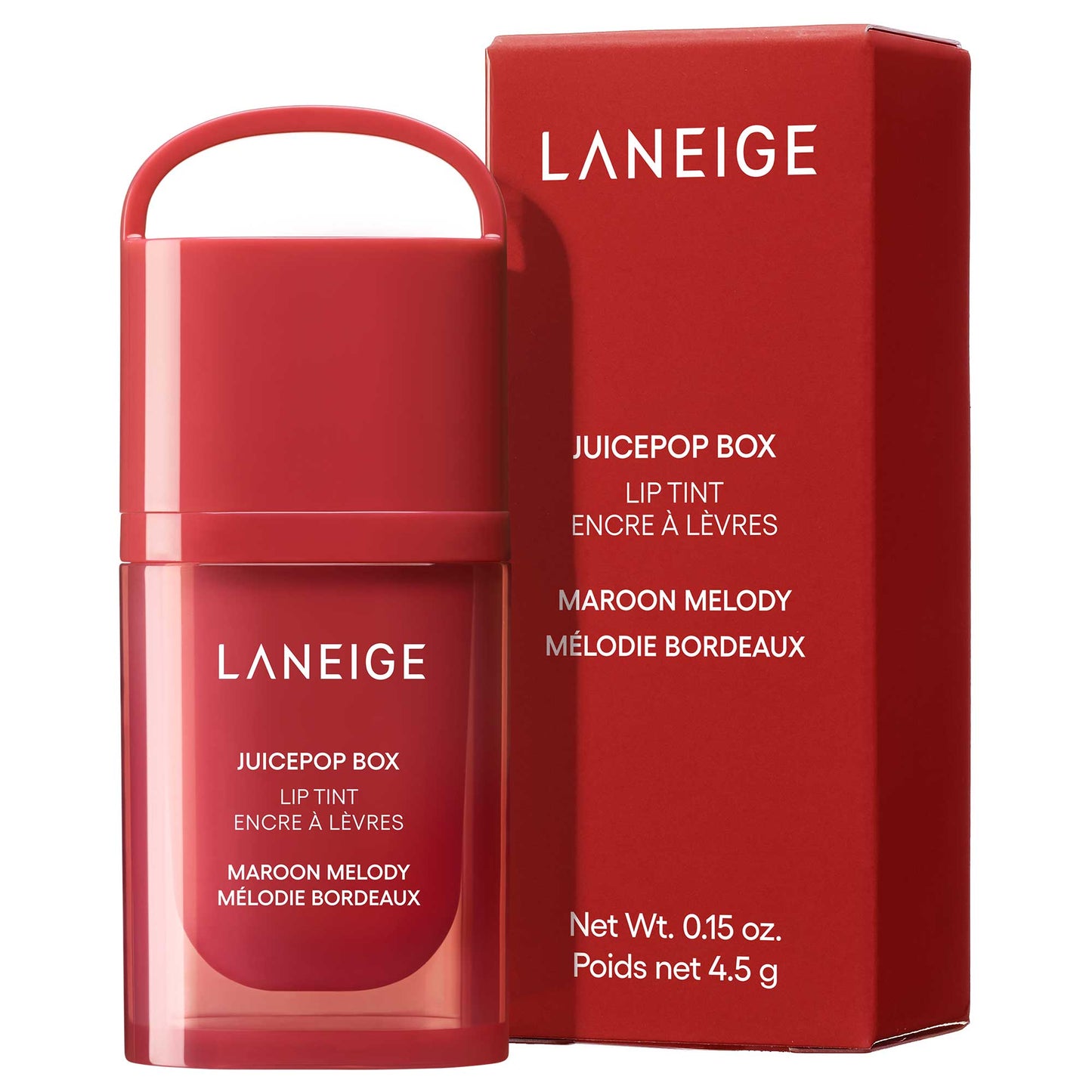 Laneige Juice Pop Box Lip Tint (Maroon Melody)