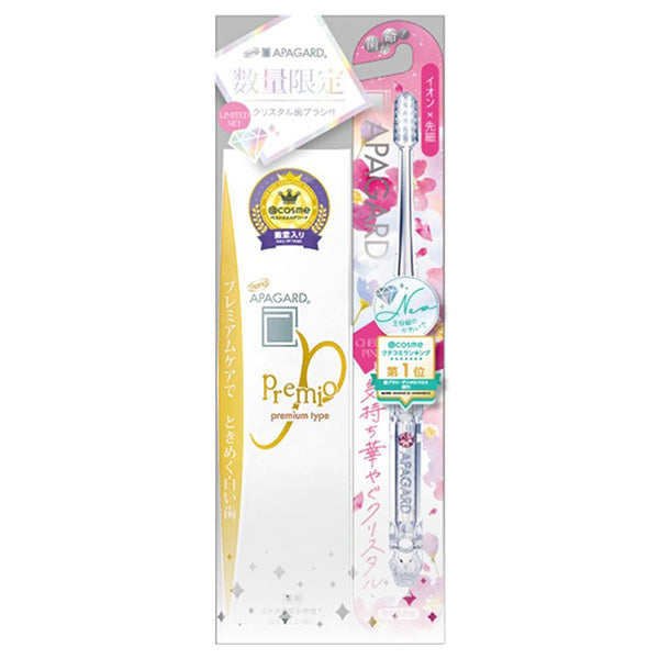 APAGARD Premio with Crystal Toothbrush, 105g