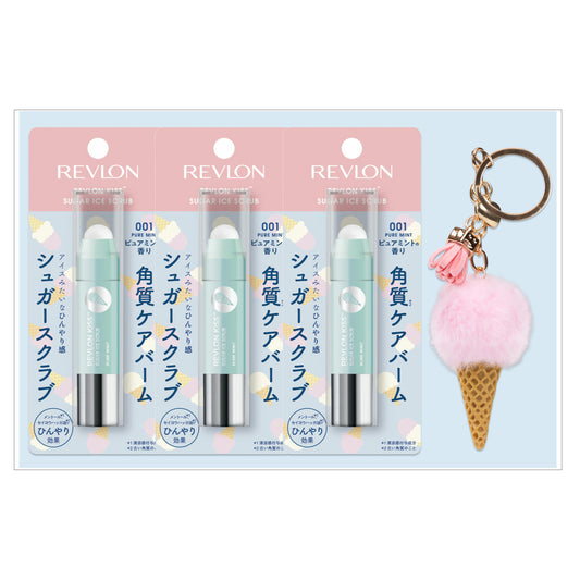 REVLON Kiss Sugar Ice Scrub Set (001 Pure Mint)