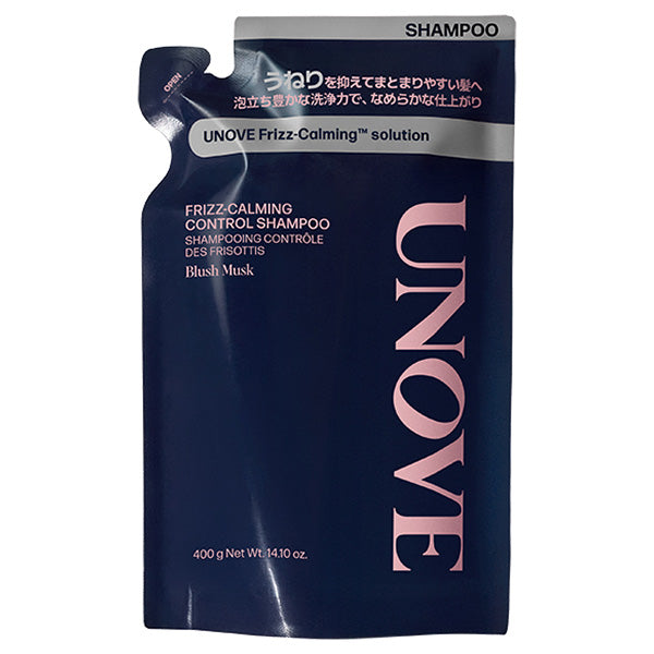 unove Frizz Calming Control Shampoo Refill, 400g