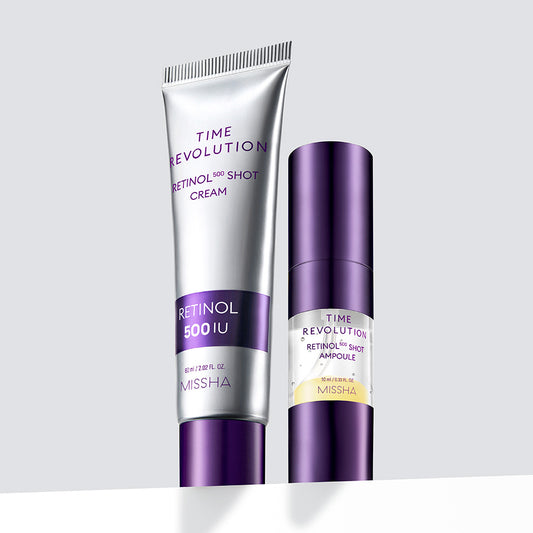 MISSHA Time Revolution Reti500 Shot 2+1 Set, 10ml x2 + 60ml